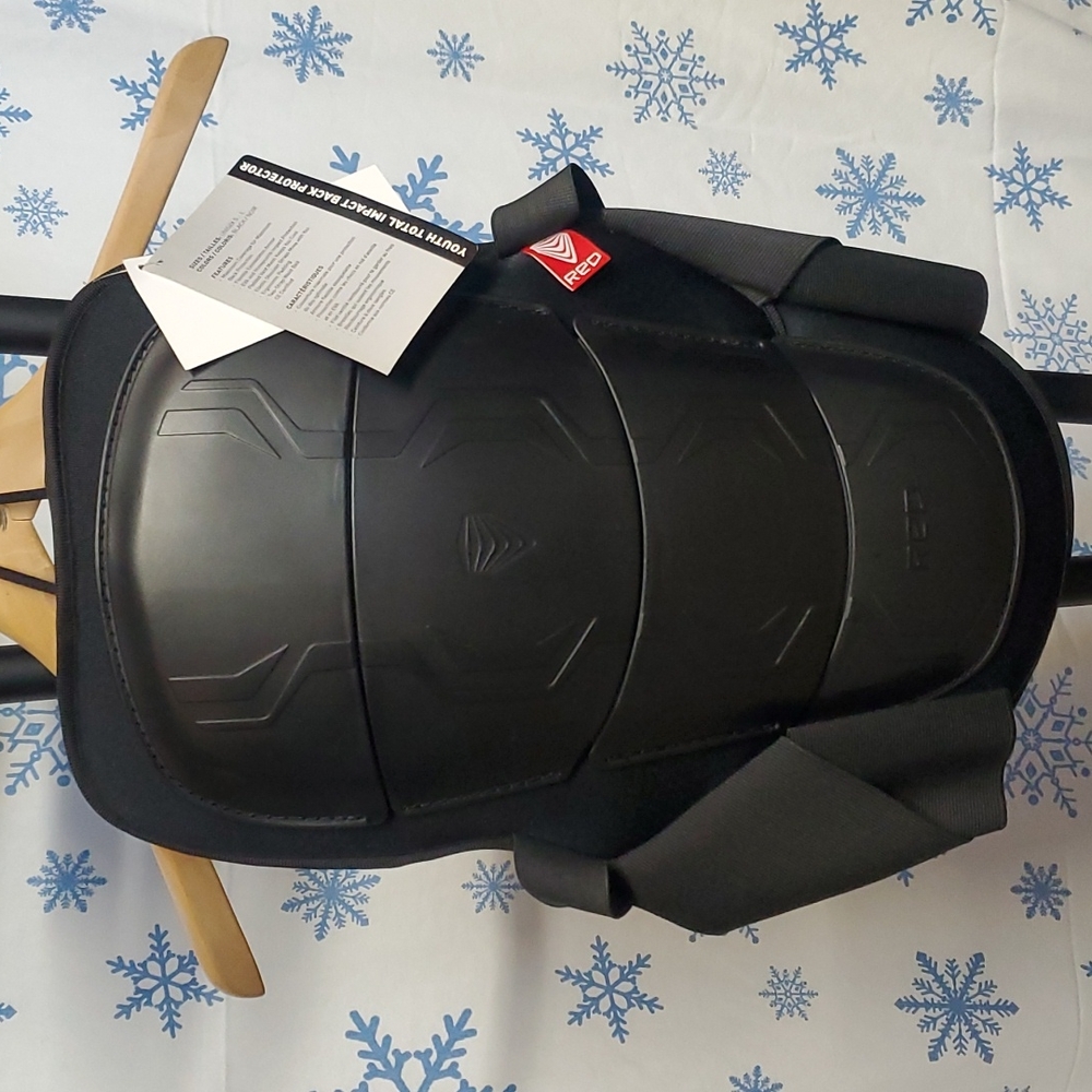 Kids RED Total Impact Waistcoat Back Protector